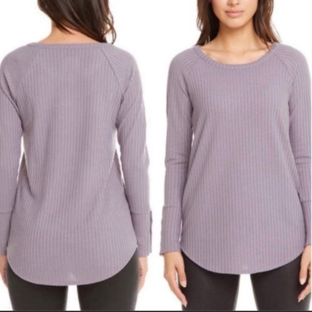 Chaser waffle‎ knit top size XL